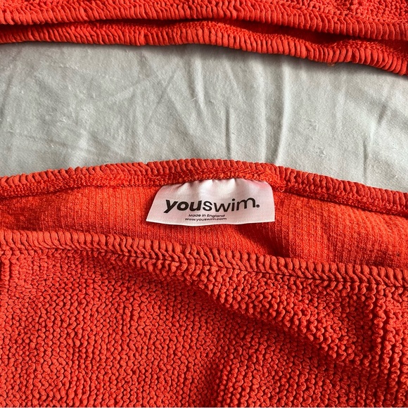 Youswim Poise High Waist Bikini in Tangerine - Picture 7 of 7